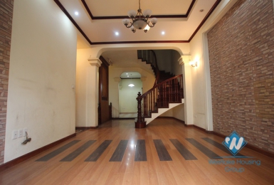 Large house on the street for rent in Linh Lang street, Ba Dinh district, Hanoi 